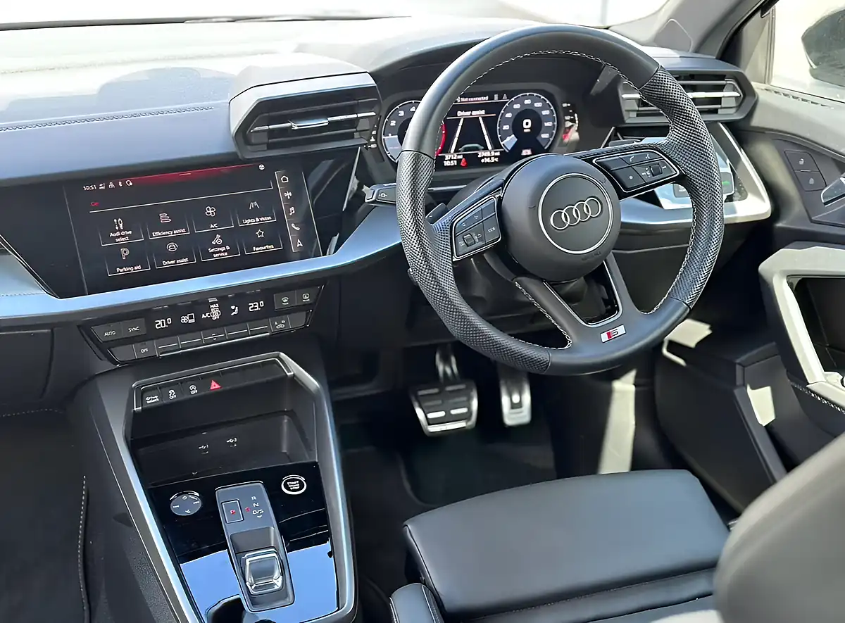 Used 2023 Audi A3 S Line Black - Interior and Exterior details 12