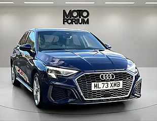 Used 2023 Audi A3 S Line Blue - Interior and Exterior details 3