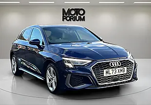 Used 2023 Audi A3 S Line Blue - Interior and Exterior details 8