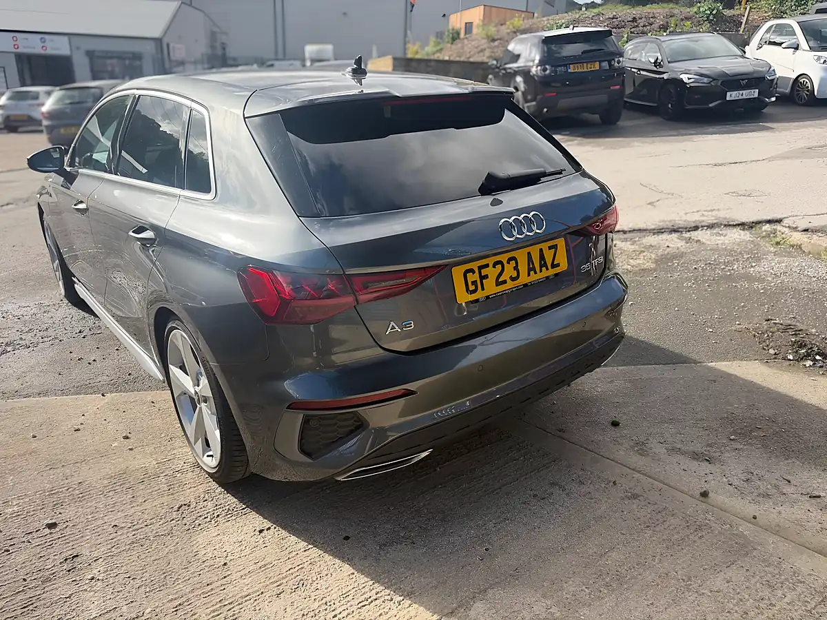 Used 2023 Audi A3 S Line Grey - Interior and Exterior details 3