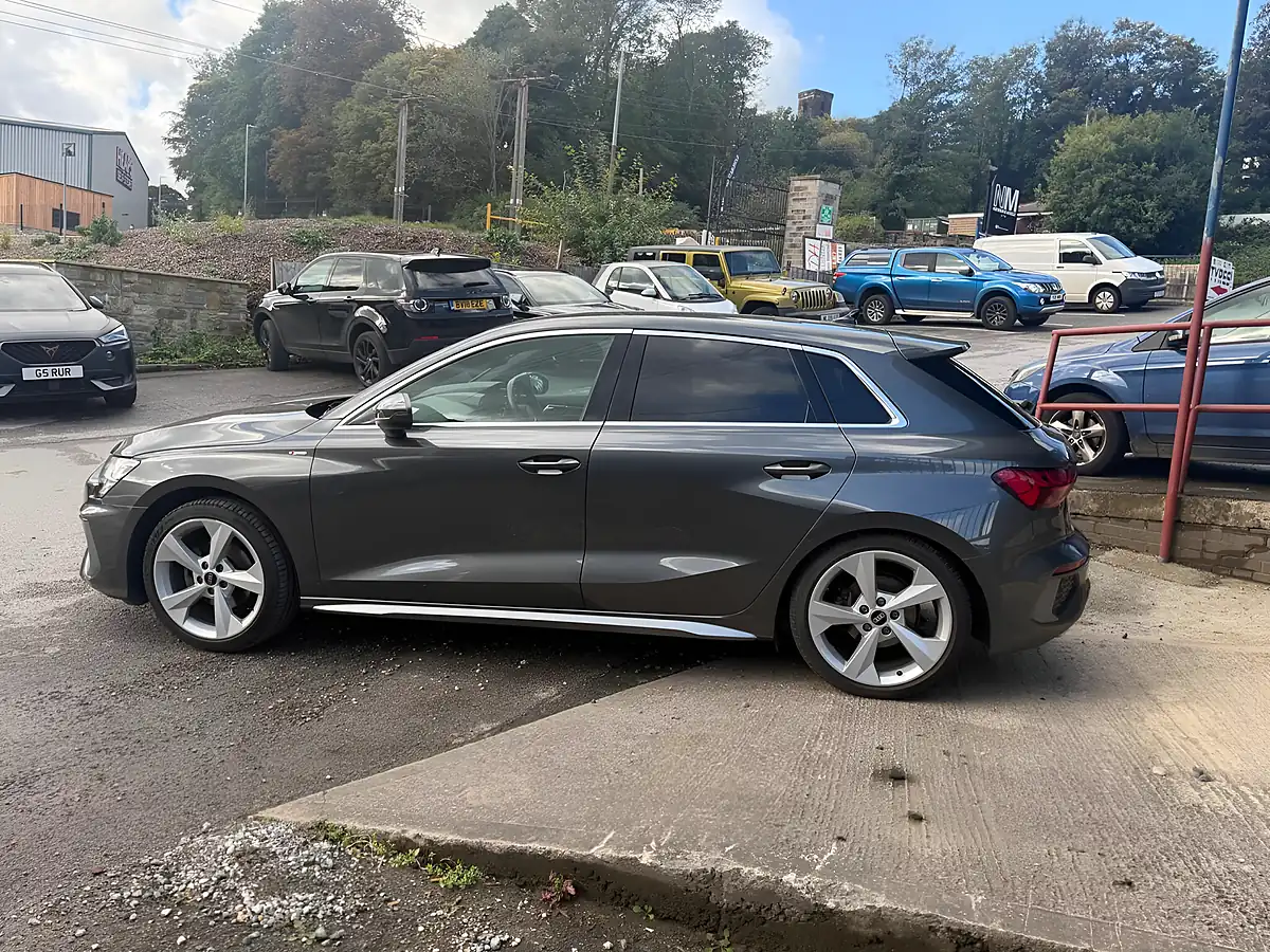 Used 2023 Audi A3 S Line Grey - Interior and Exterior details 4