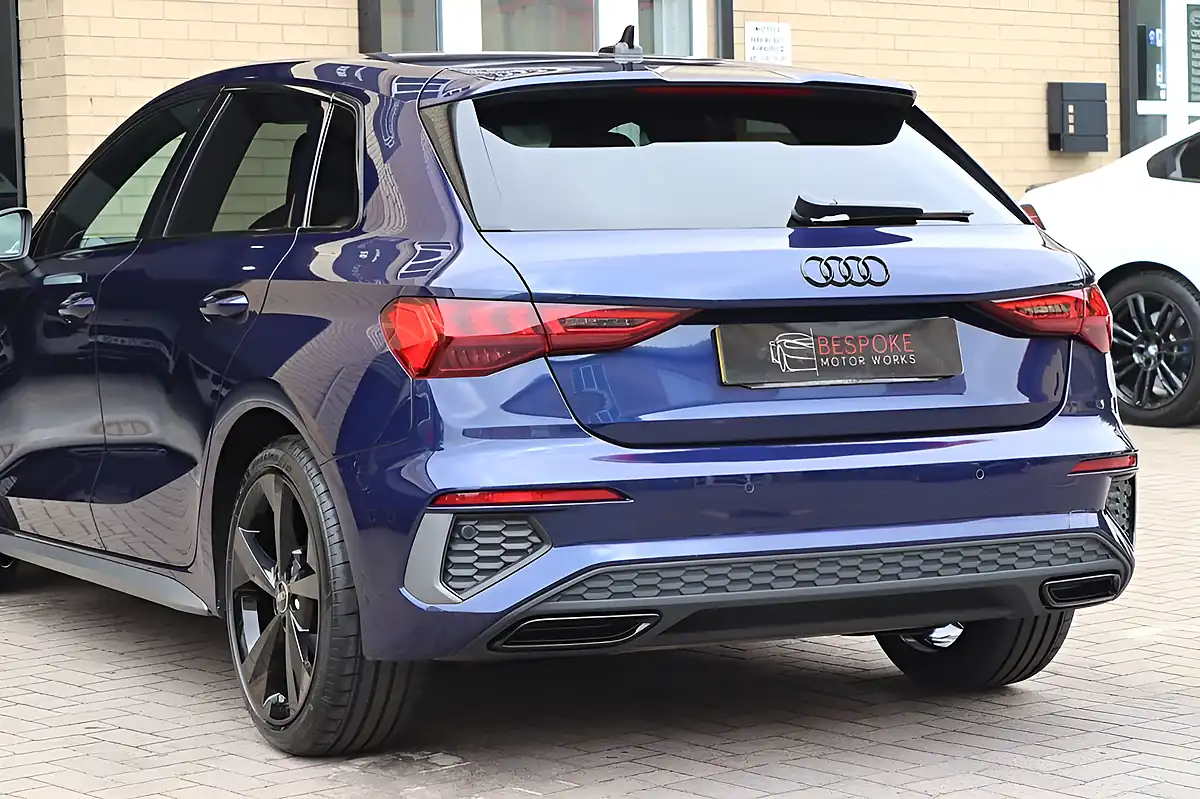Used 2023 Audi A3 S Line Sportback Navarra Blue - Interior and Exterior details 19