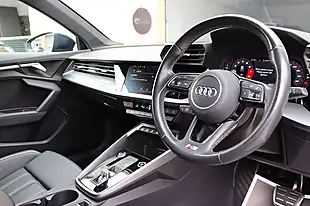 Used 2023 Audi A3 S Line Sportback Navarra Blue - Interior and Exterior details 2