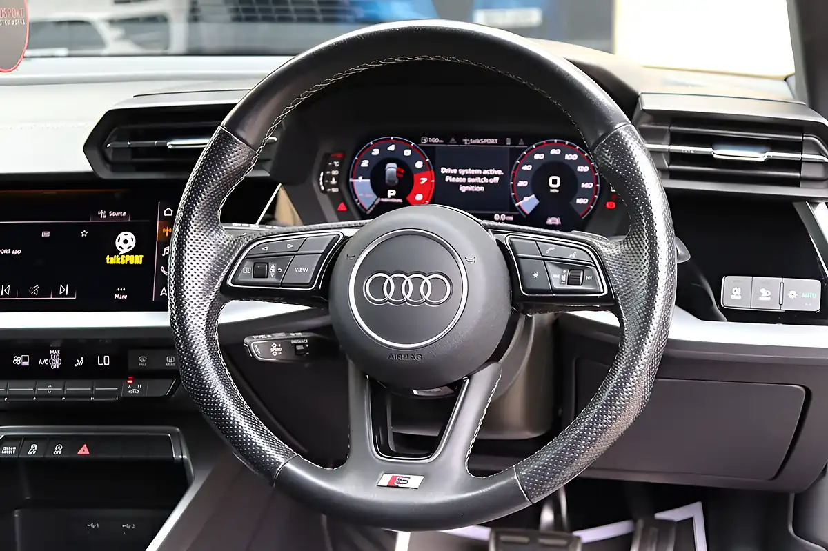 Used 2023 Audi A3 S Line Sportback Navarra Blue - Interior and Exterior details 6