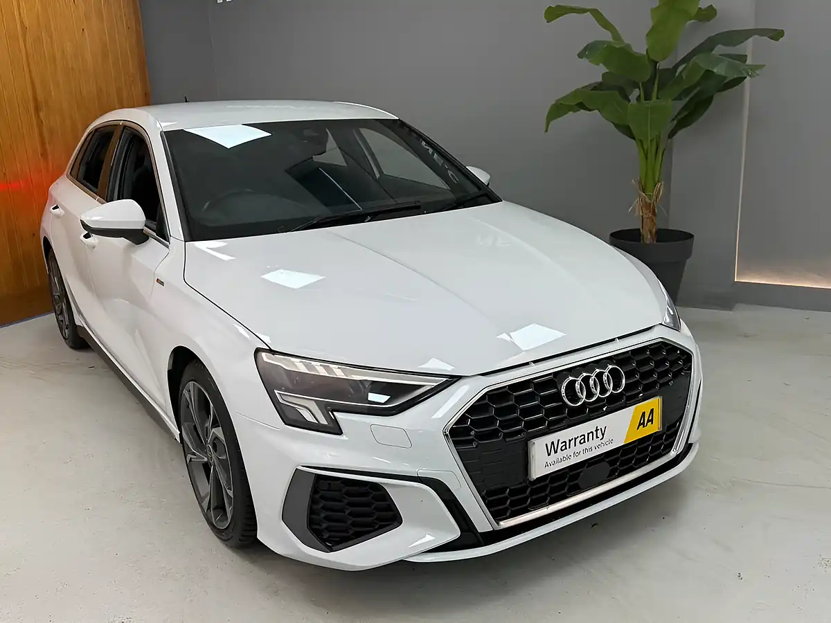 Used 2023 Audi A3 S Line White - Interior and Exterior details 10