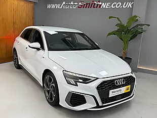 Used 2023 Audi A3 S Line White - Interior and Exterior details 11