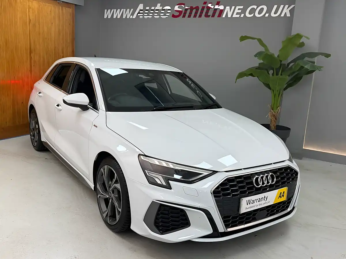 Used 2023 Audi A3 S Line White - Interior and Exterior details 11