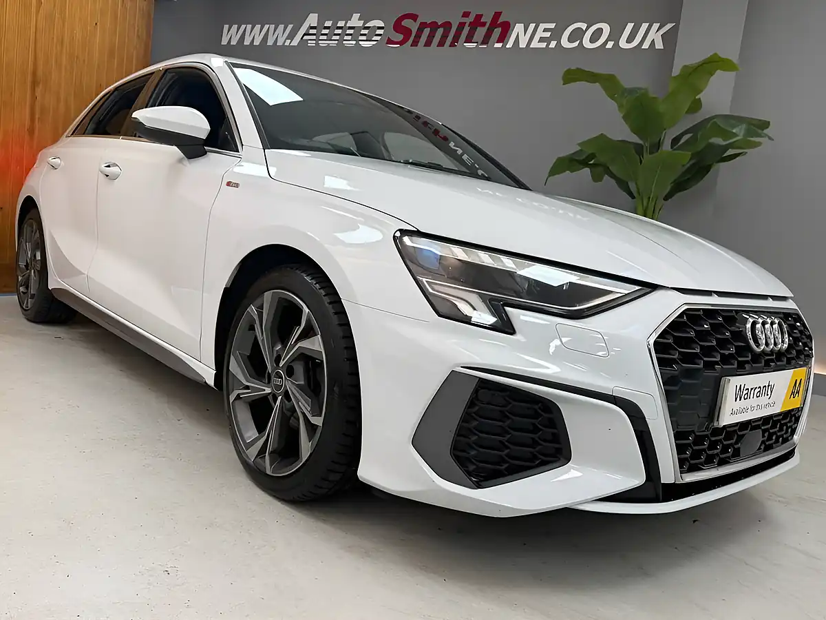 Used 2023 Audi A3 S Line White - Interior and Exterior details 13