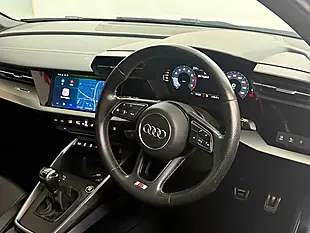 Used 2023 Audi A3 S Line White - Interior and Exterior details 14