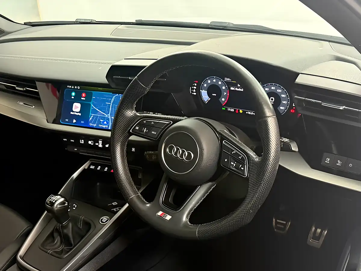 Used 2023 Audi A3 S Line White - Interior and Exterior details 14
