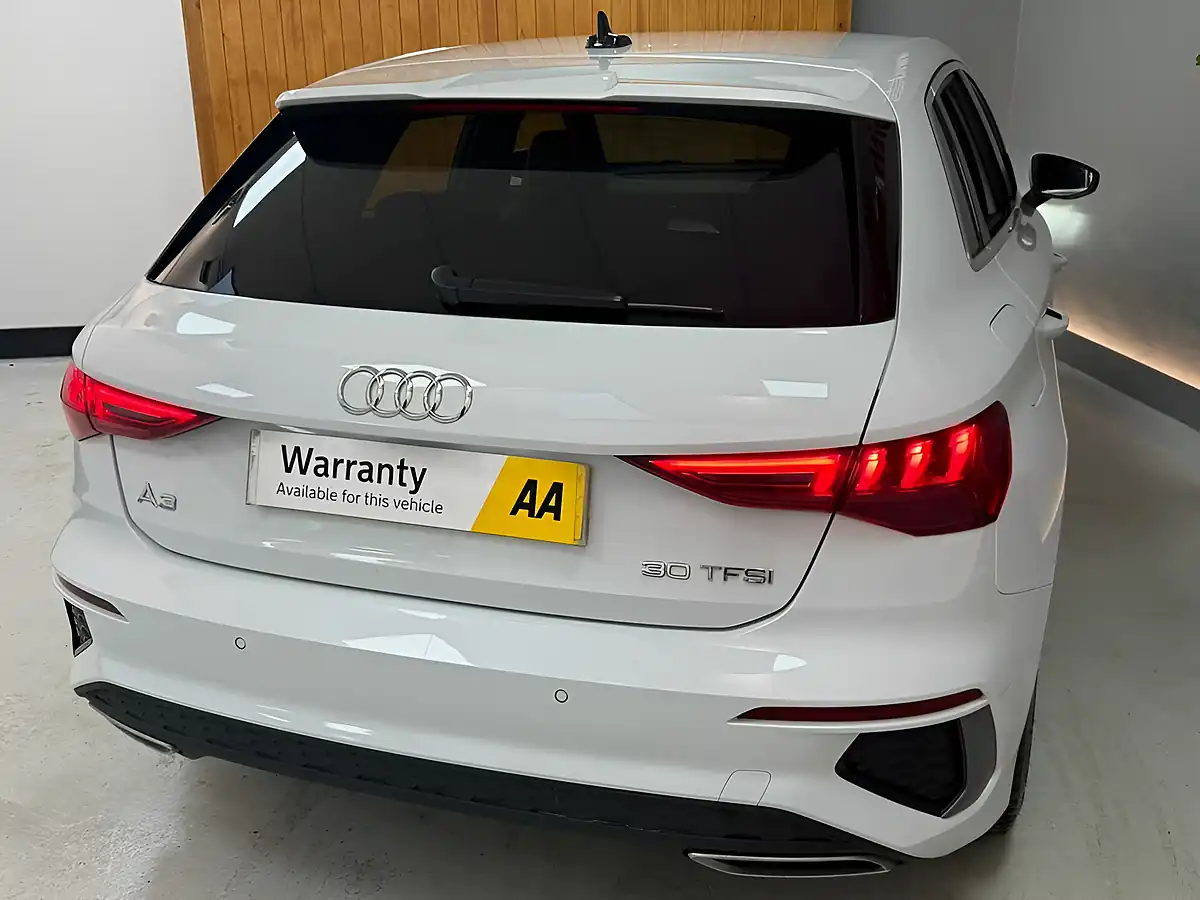 Used 2023 Audi A3 S Line White - Interior and Exterior details 18