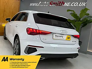 Used 2023 Audi A3 S Line White - Interior and Exterior details 3