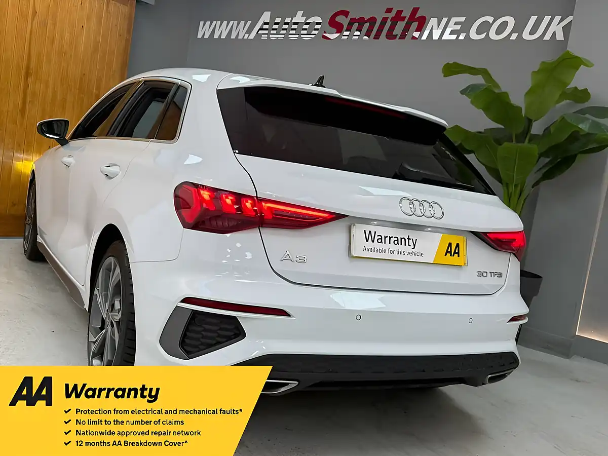 Used 2023 Audi A3 S Line White - Interior and Exterior details 3