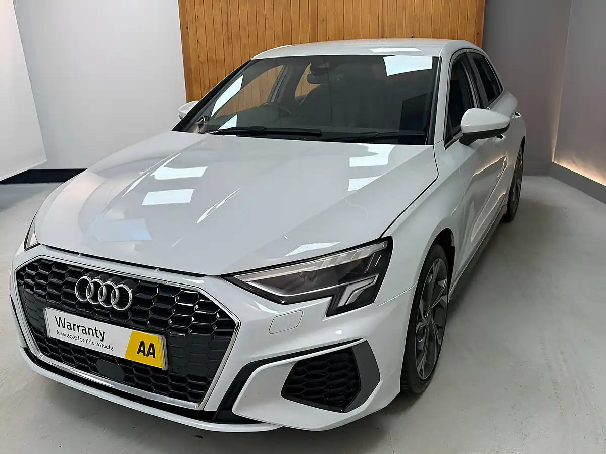Used 2023 Audi A3 S Line White - Interior and Exterior details 9