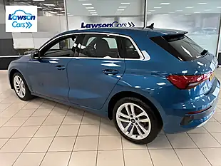 Used 2023 Audi A3 Sport Atoll Blue Metallic - Interior and Exterior details 11