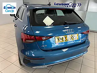 Used 2023 Audi A3 Sport Atoll Blue Metallic - Interior and Exterior details 13