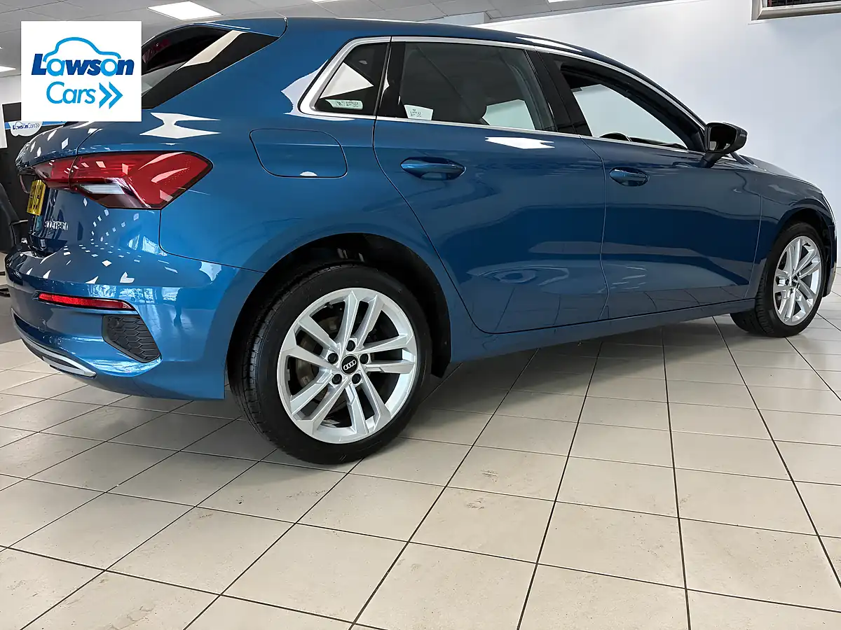 Used 2023 Audi A3 Sport Atoll Blue Metallic - Interior and Exterior details 15
