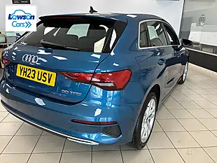 Used 2023 Audi A3 Sport Atoll Blue Metallic - Interior and Exterior details 16