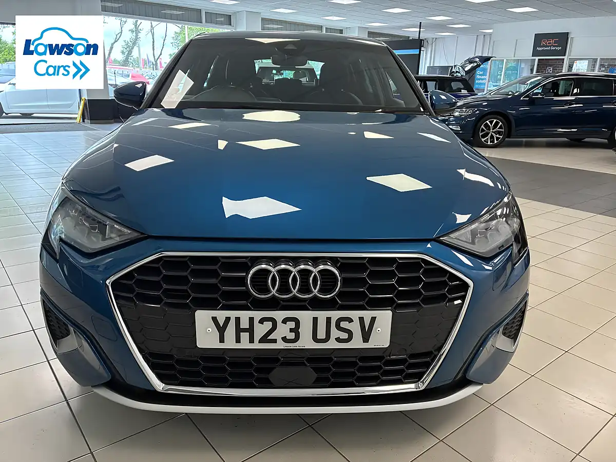Used 2023 Audi A3 Sport Atoll Blue Metallic - Interior and Exterior details 17