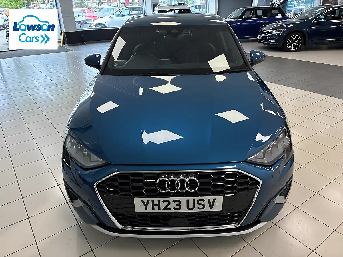 Used 2023 Audi A3 Sport Atoll Blue Metallic - Interior and Exterior details 18