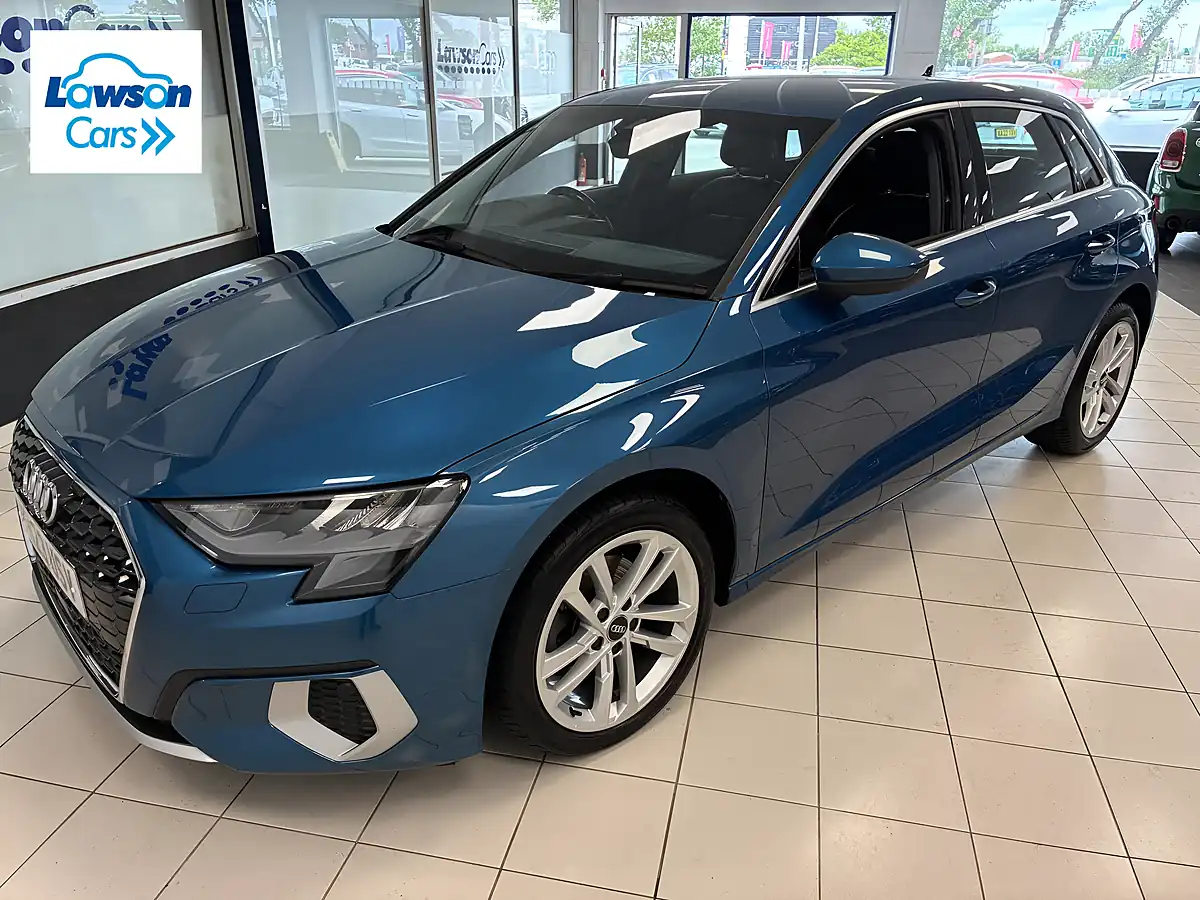Used 2023 Audi A3 Sport Atoll Blue Metallic - Interior and Exterior details 19