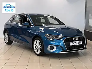 Used 2023 Audi A3 Sport Atoll Blue Metallic - Interior and Exterior details 3