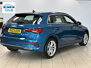 Used 2023 Audi A3 Sport Atoll Blue Metallic - Interior and Exterior details 6