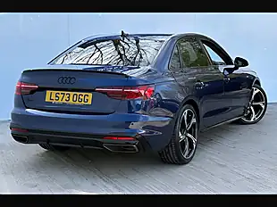 Used 2023 Audi A4 Black Edition Ascari Blue - Interior and Exterior details 12