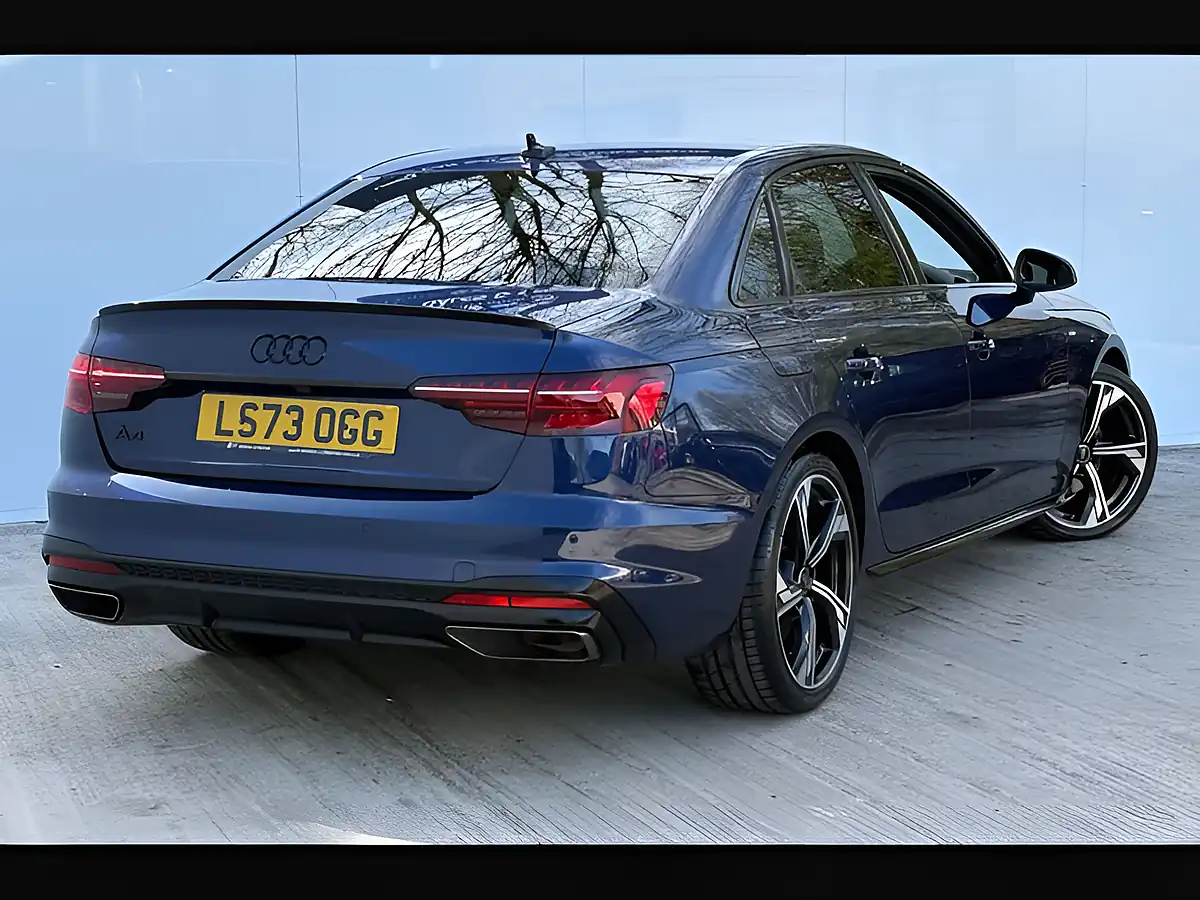 Used 2023 Audi A4 Black Edition Ascari Blue - Interior and Exterior details 12