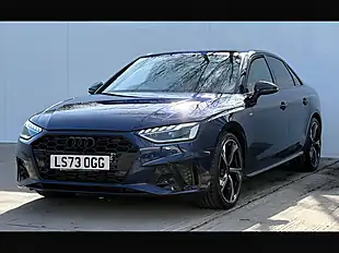Used 2023 Audi A4 Black Edition Ascari Blue - Interior and Exterior details 13