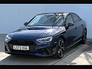 Used 2023 Audi A4 Black Edition Ascari Blue - Interior and Exterior details 2