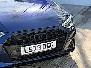 Used 2023 Audi A4 Black Edition Ascari Blue - Interior and Exterior details 4