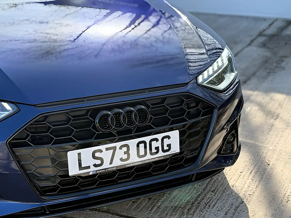 Used 2023 Audi A4 Black Edition Ascari Blue - Interior and Exterior details 4