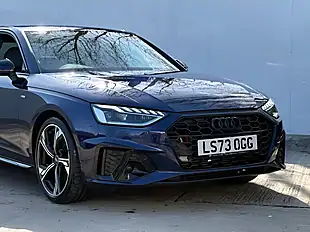 Used 2023 Audi A4 Black Edition Ascari Blue - Interior and Exterior details 7