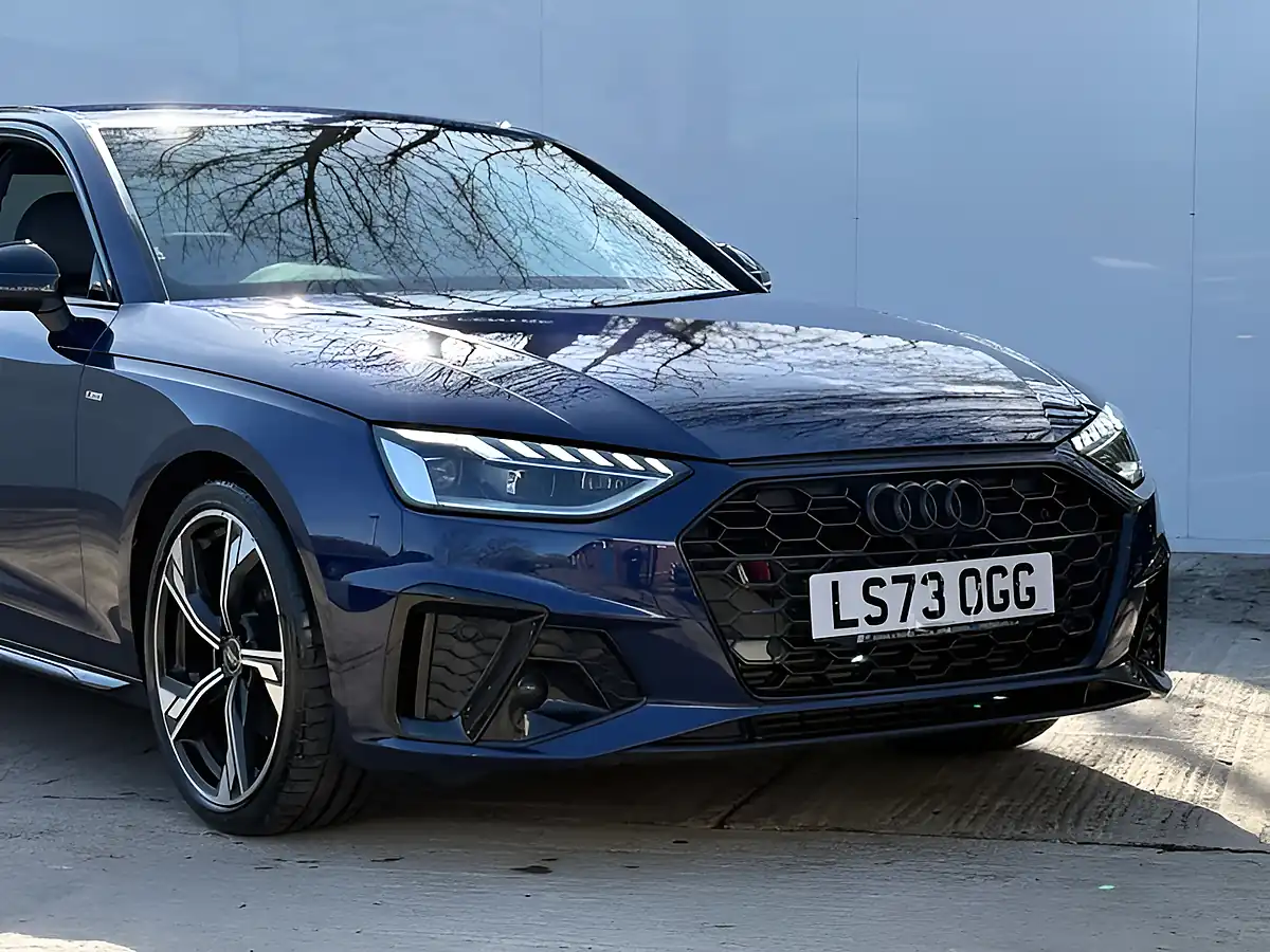 Used 2023 Audi A4 Black Edition Ascari Blue - Interior and Exterior details 7