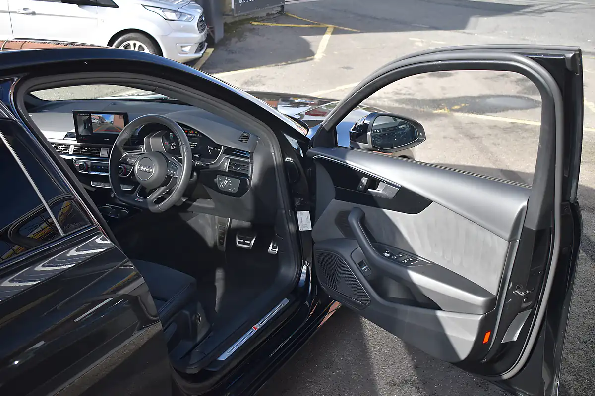Used 2023 Audi A4 Black Edition Mythos Black - Interior and Exterior details 11