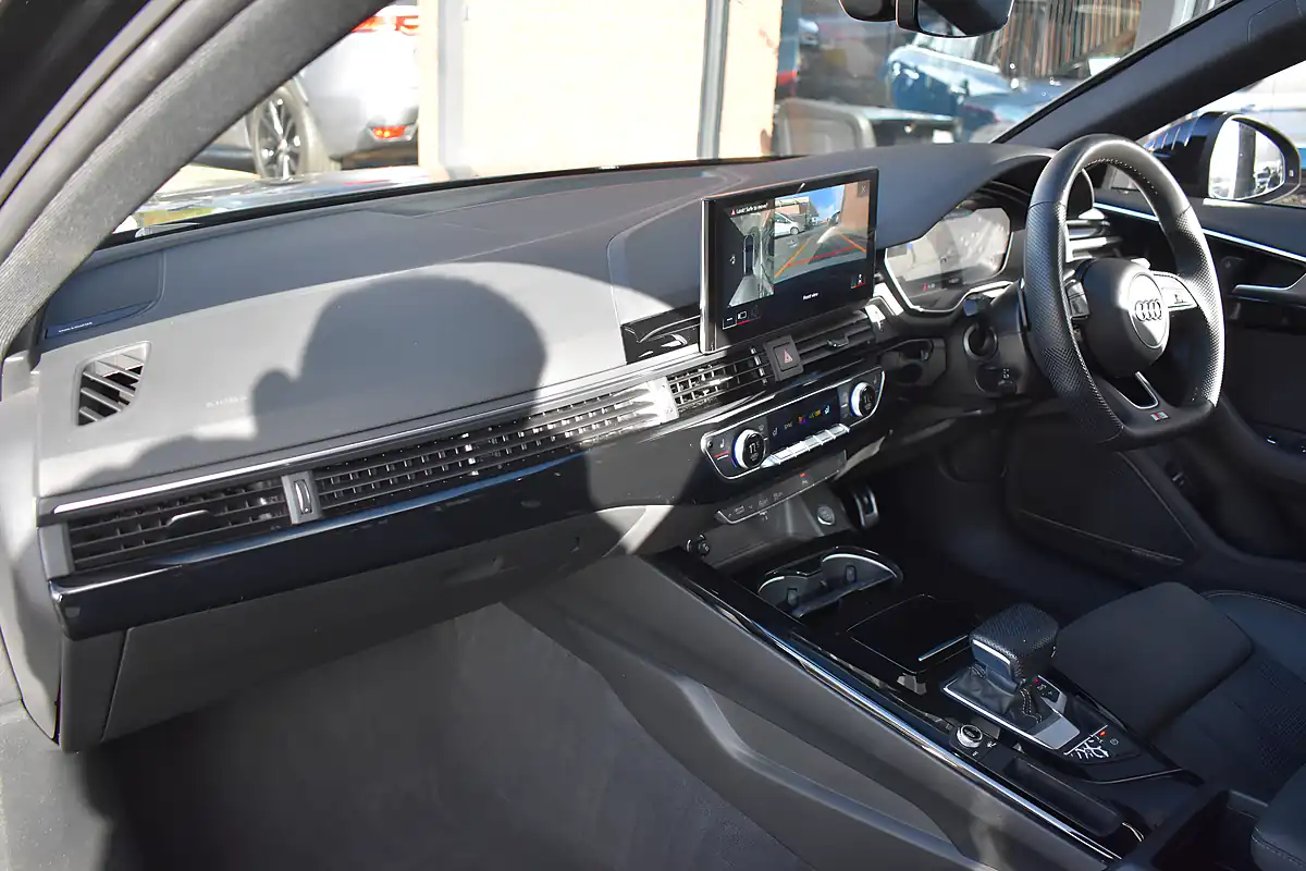 Used 2023 Audi A4 Black Edition Mythos Black - Interior and Exterior details 13