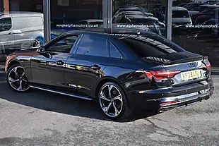Used 2023 Audi A4 Black Edition Mythos Black - Interior and Exterior details 2