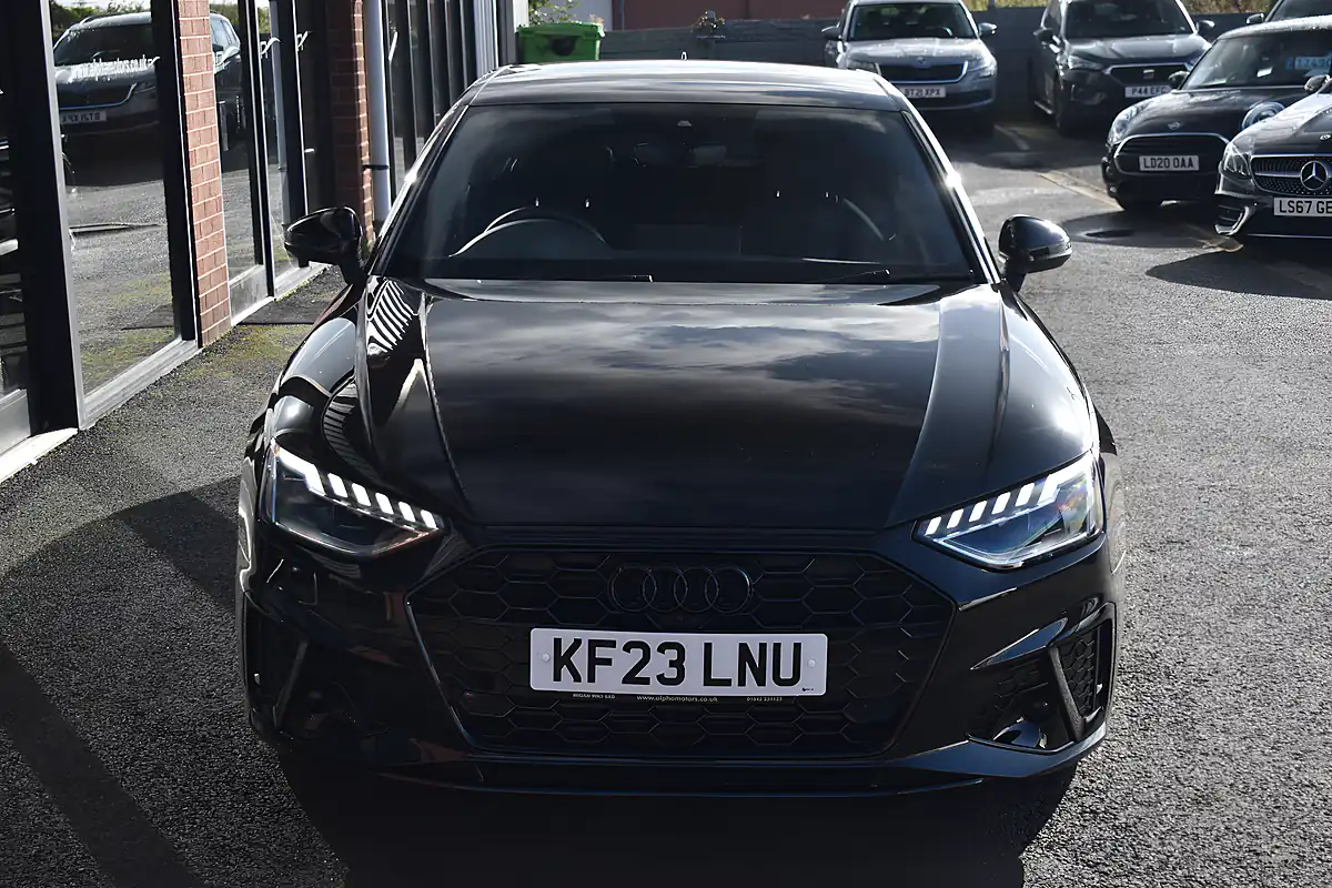 Used 2023 Audi A4 Black Edition Mythos Black - Interior and Exterior details 3