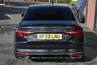 Used 2023 Audi A4 Black Edition Mythos Black - Interior and Exterior details 6
