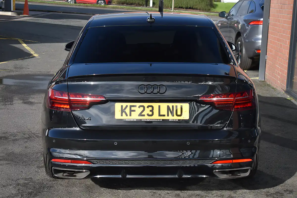 Used 2023 Audi A4 Black Edition Mythos Black - Interior and Exterior details 6