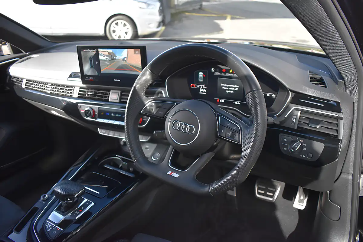 Used 2023 Audi A4 Black Edition Mythos Black - Interior and Exterior details 8
