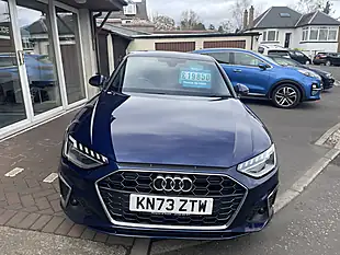 Used 2023 Audi A4 S Line Blue - Interior and Exterior details 2