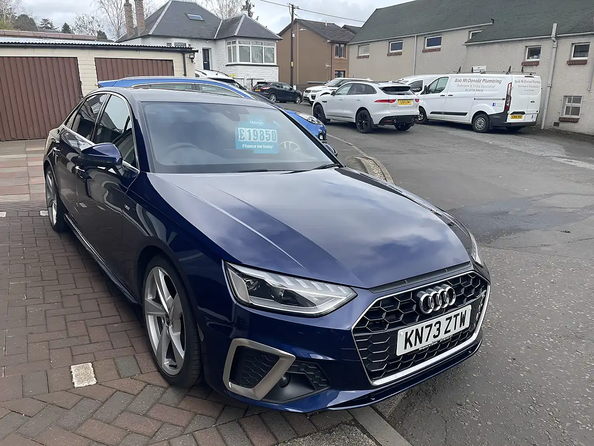 Used 2023 Audi A4 S Line Blue - Interior and Exterior details 3