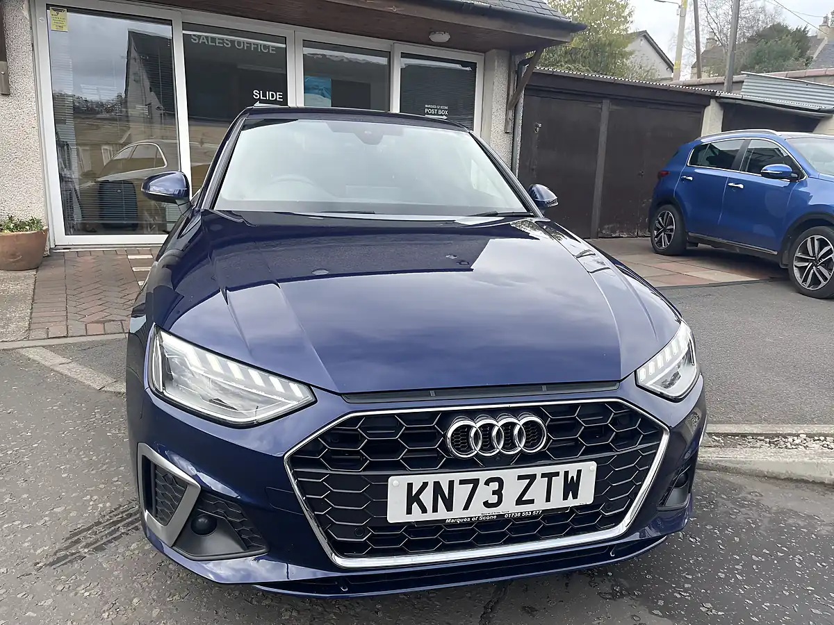 Used 2023 Audi A4 S Line Blue - Interior and Exterior details 5