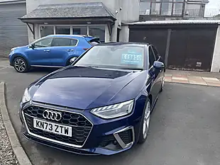 Used 2023 Audi A4 S Line Blue - Interior and Exterior details 6