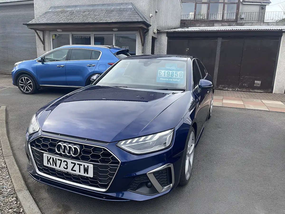 Used 2023 Audi A4 S Line Blue - Interior and Exterior details 6