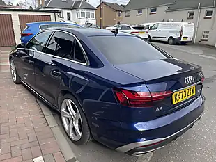 Used 2023 Audi A4 S Line Blue - Interior and Exterior details 7