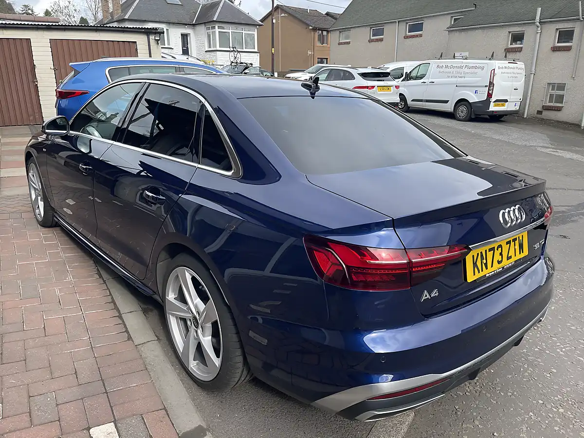 Used 2023 Audi A4 S Line Blue - Interior and Exterior details 7