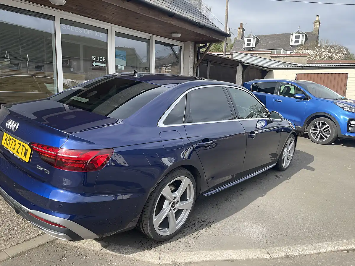 Used 2023 Audi A4 S Line Blue - Interior and Exterior details 8
